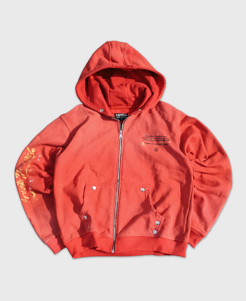 ARTDIRECTOR HOODIE - RUSTY RED
